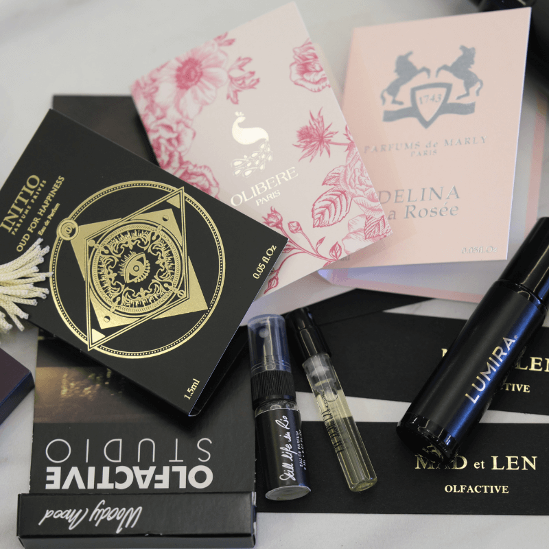 Fragrance Flight Perfume Sample Discovery Kit Bellini s Skin