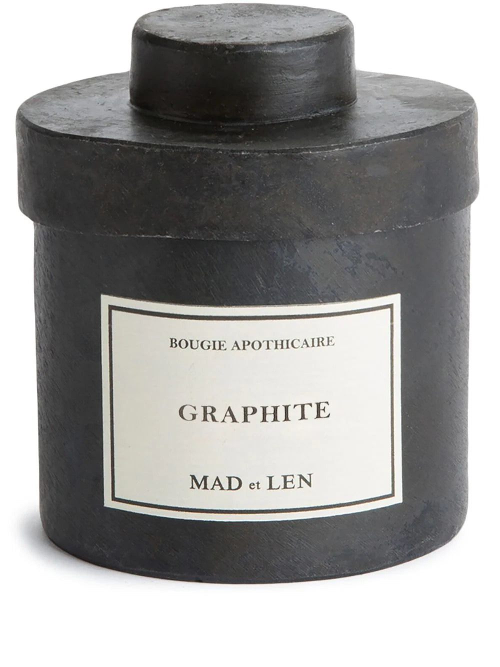 Mad et Len Candle Graphite Bougie Apothecaire Petite