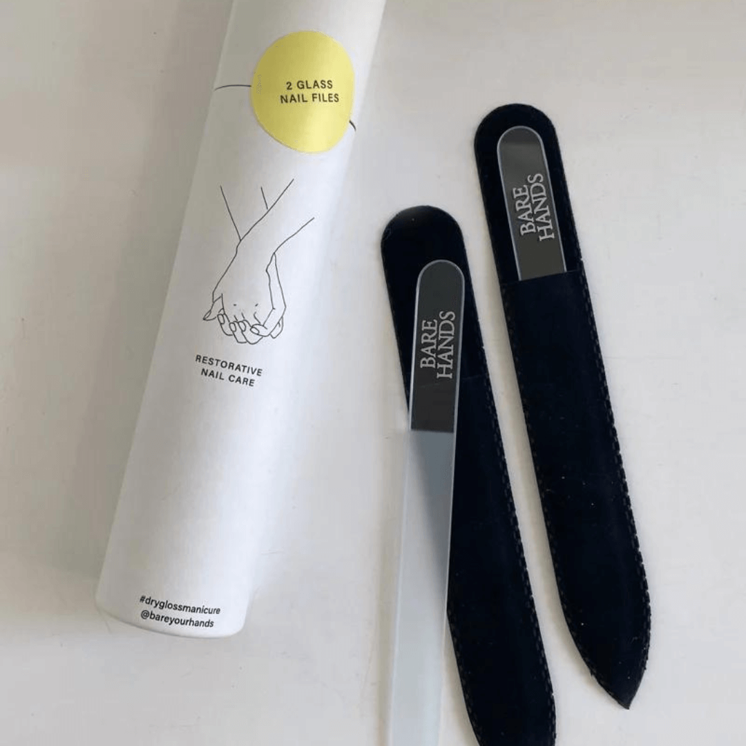 Bare Hands Crystal Nail File Duo