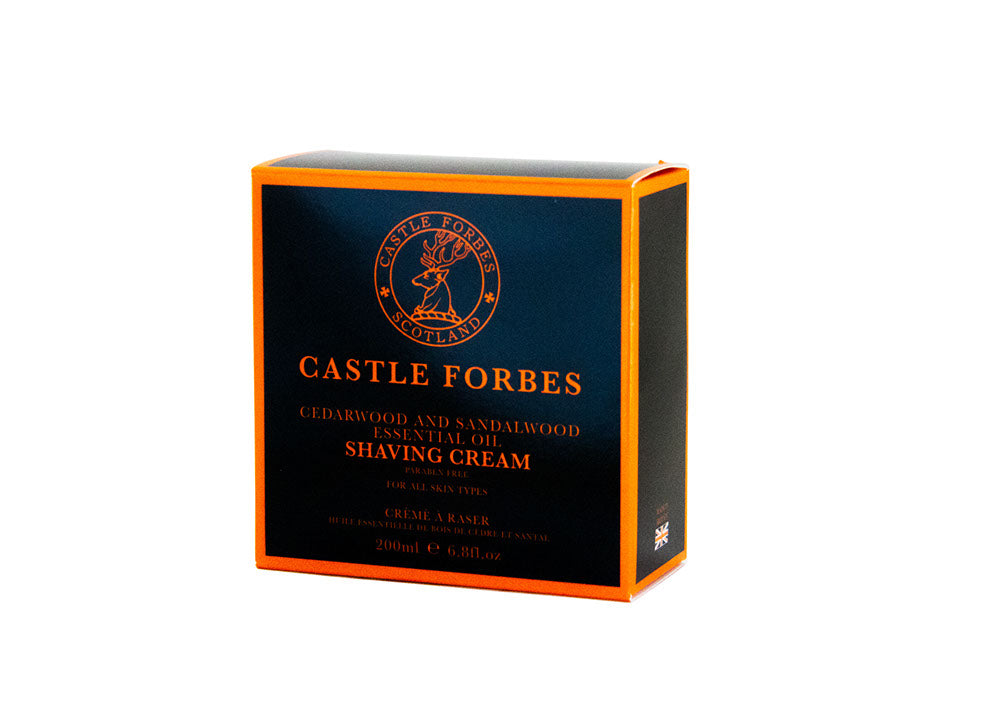 Castle Forbes Shaving Cream Cedar &amp; Sandalwood