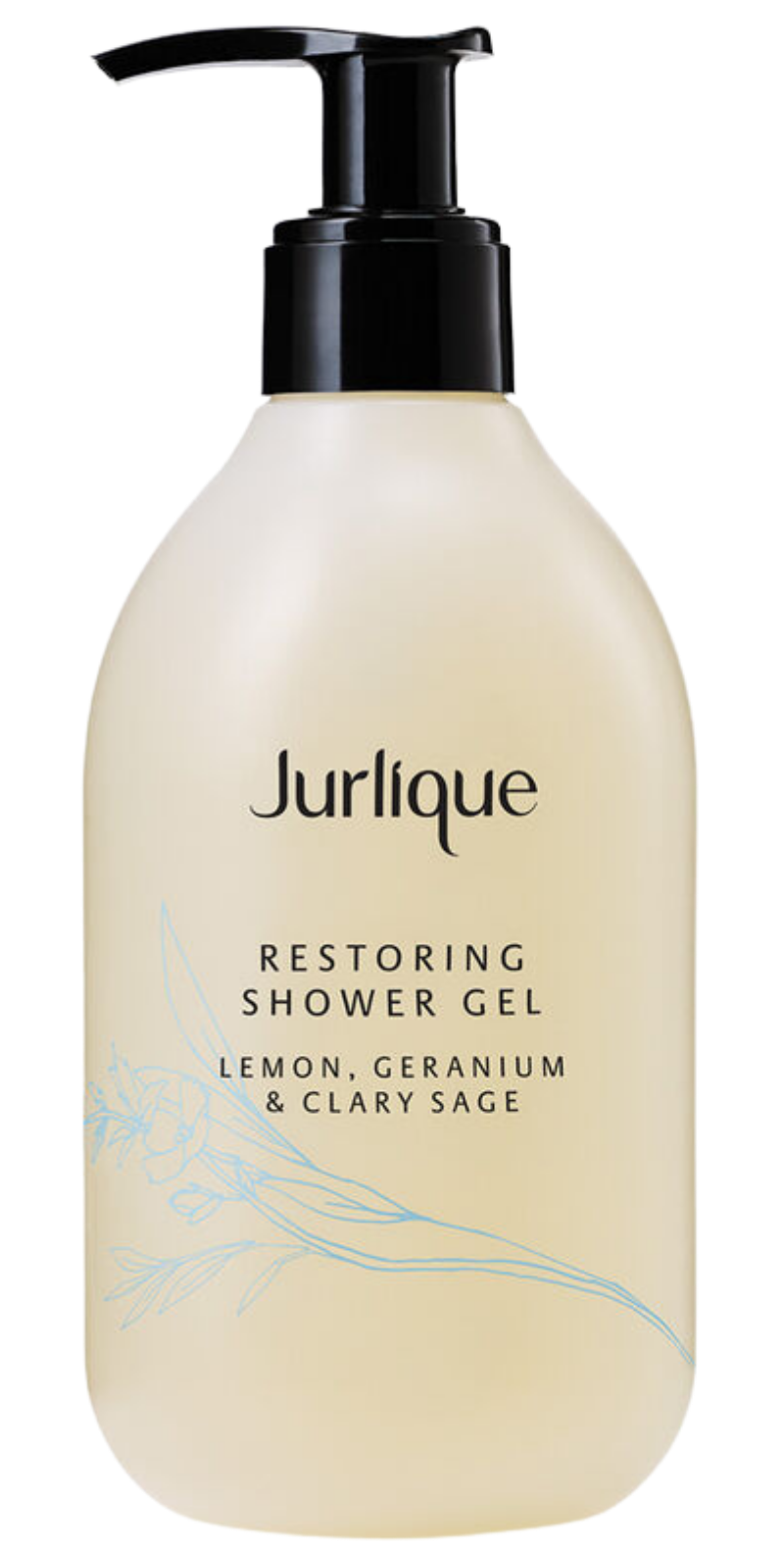 's Jurlique Restoring Shower Gel Lemon, Geranium and Clary Sage - Bellini's Skin and Parfumerie 