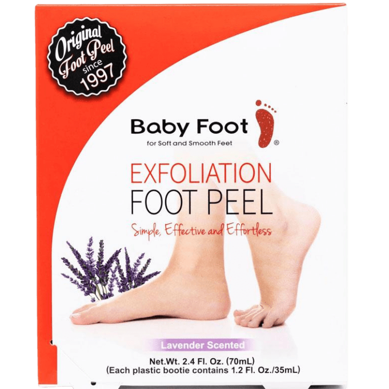 's Baby Foot Original Exfoliation Foot Peel Lavender - Bellini's Skin and Parfumerie 