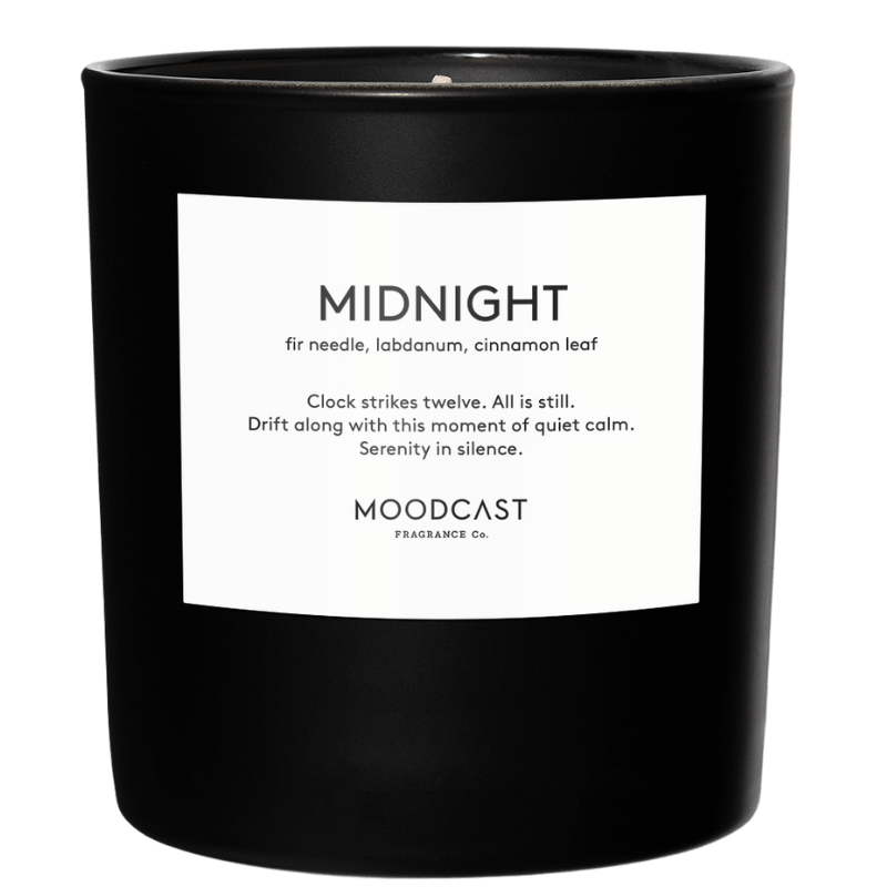 Moodcast Midnight Candle