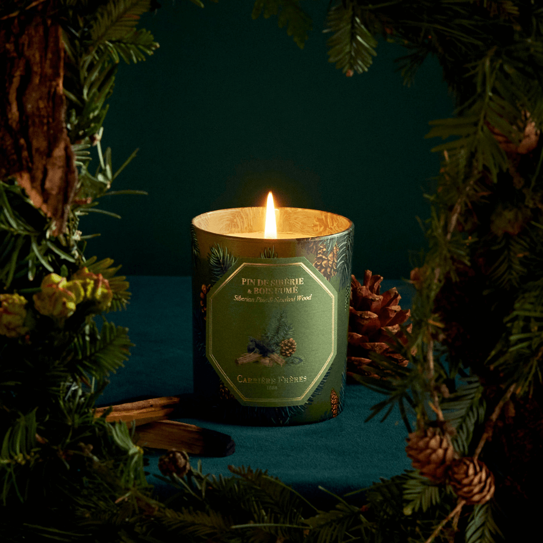 Carrière Frères Siberian Pine &amp; Smoked Wood Candle