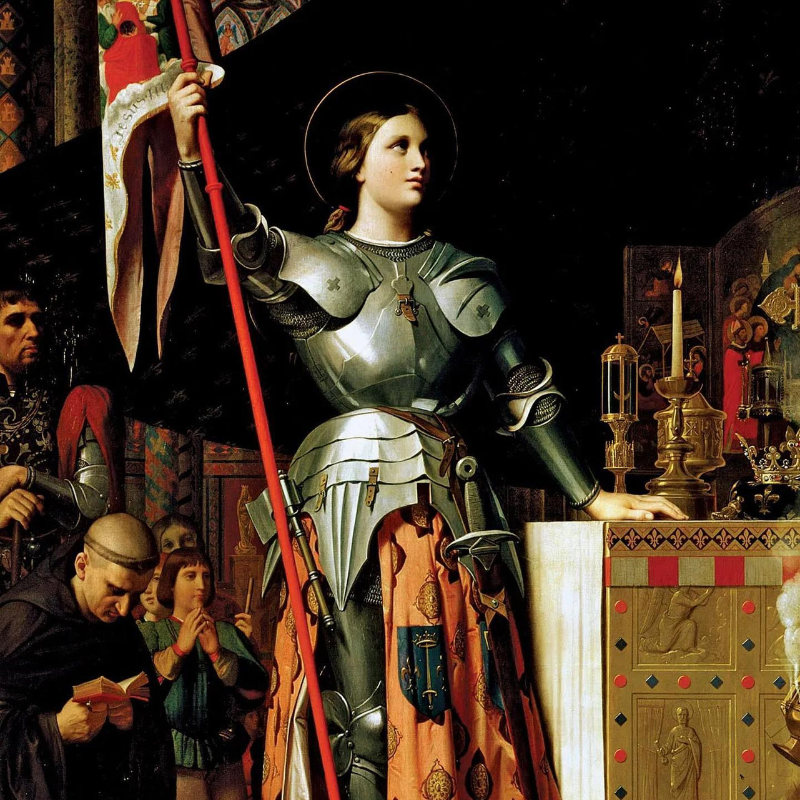 SAINT Joan of Arc Candle